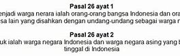 Contoh Pasal 28L Ayat 1